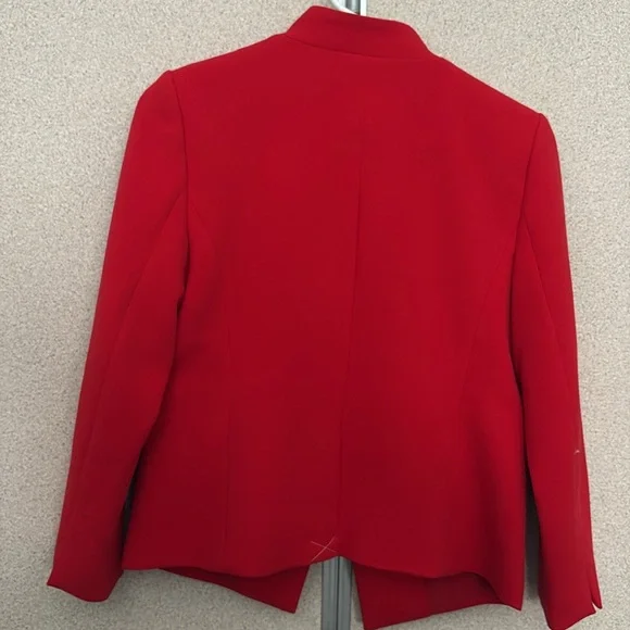 Ann Taylor Bold Red Blazer - Picture 5 of 5